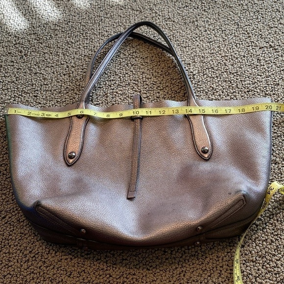 Annabel Ingall Gray Shoulder/Tote Bag in GUC - Picture 13 of 14